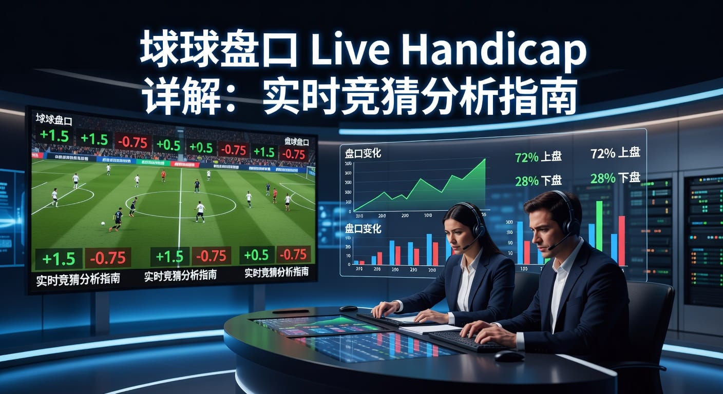 滚球盘口 live handicap 实战解读：走势判断与投注技巧