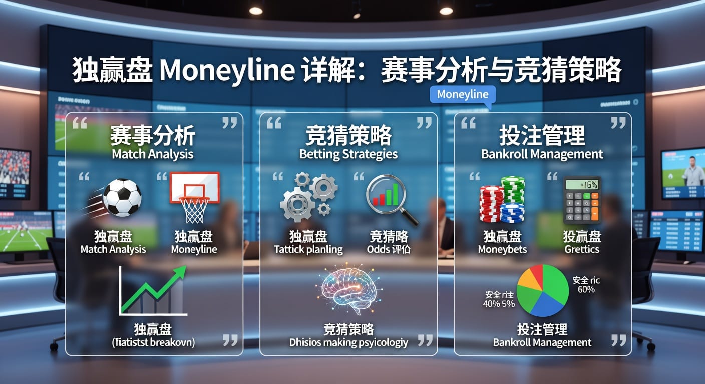 独赢盘 moneyline 实战解读：投注技巧与判断要点