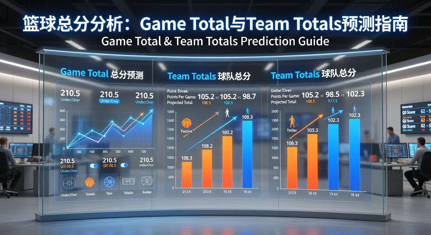 篮球总分 game total team totals 实战拆解